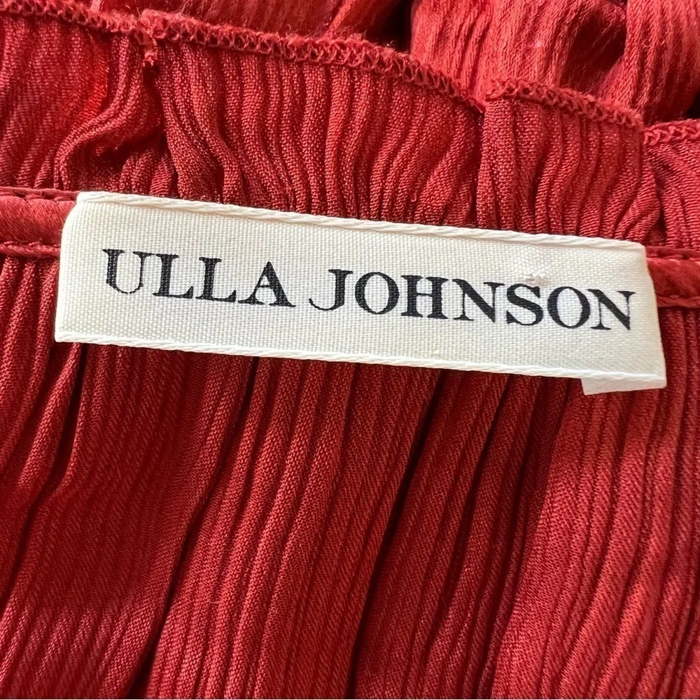 Ulla Johnson Callista silk ruffle dress 17493